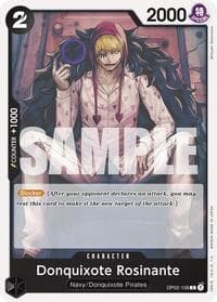 Donquixote Rosinante - ST-19: Starter Deck 19 BLACK Smoker - One Piece Card Game card
