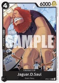 Jaguar.D.Saul - ST-19: Starter Deck 19 BLACK Smoker - One Piece Card Game card
