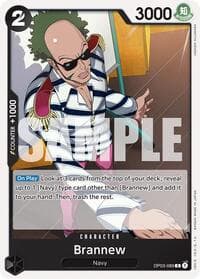 Brannew - ST-19: Starter Deck 19 BLACK Smoker - One Piece Card Game card