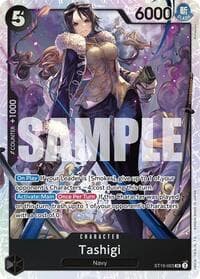 Tashigi - ST-19: Starter Deck 19 BLACK Smoker - One Piece Card Game card