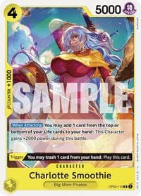 Charlotte Smoothie - ST-20: Starter Deck 20 YELLOW Charlotte Katakuri - One Piece Card Game card