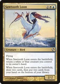 Sawtooth Loon - Duel Decks: Venser vs. Koth - Magic: The Gathering card