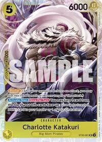 Charlotte Katakuri (ST20-001) - ST-20: Starter Deck 20 YELLOW Charlotte Katakuri - One Piece Card Game card