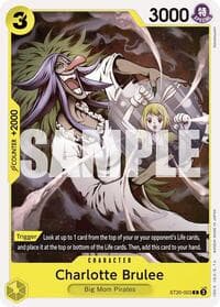 Charlotte Brulee - ST-20: Starter Deck 20 YELLOW Charlotte Katakuri - One Piece Card Game card