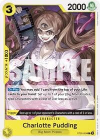 Charlotte Pudding (ST20-004) - ST-20: Starter Deck 20 YELLOW Charlotte Katakuri - One Piece Card Game card