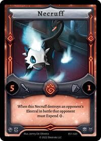 Necruff - Base Set [Kickstarter Edition] - Elestrals card