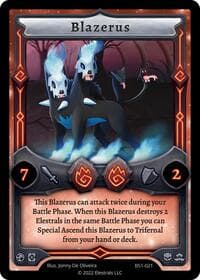 Blazerus - Base Set [Kickstarter Edition] - Elestrals card