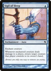 Sigil of Sleep - Duel Decks: Venser vs. Koth - Magic: The Gathering card