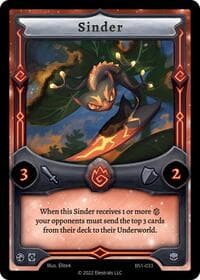 Sinder - Base Set [Kickstarter Edition] - Elestrals card