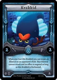Krakkid - Base Set [Kickstarter Edition] - Elestrals card