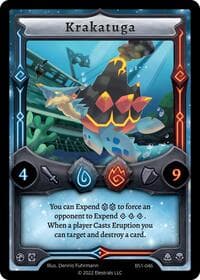 Krakatuga - Base Set [Kickstarter Edition] - Elestrals card