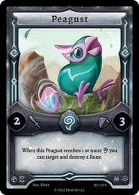 Peagust - Base Set [Kickstarter Edition] - Elestrals card