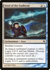 Steel of the Godhead - Duel Decks: Venser vs. Koth - Magic: The Gathering card
