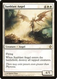 Sunblast Angel - Duel Decks: Venser vs. Koth - Magic: The Gathering card