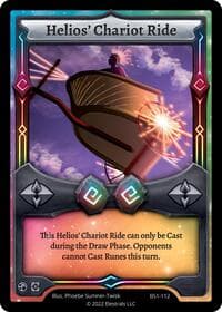 Helios' Chariot Ride - Base Set [Kickstarter Edition] - Elestrals card