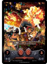Leonite (Full Art) - Base Set [Kickstarter Edition] - Elestrals card