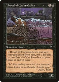 Brood of Cockroaches - Visions - Magic: The Gathering card