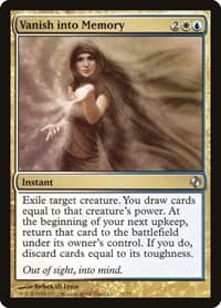 Vanish into Memory - Duel Decks: Venser vs. Koth - Magic: The Gathering card