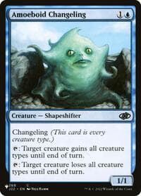 Amoeboid Changeling (J22) - The List Reprints - Magic: The Gathering card
