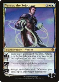 Venser, the Sojourner - Duel Decks: Venser vs. Koth - Magic: The Gathering card
