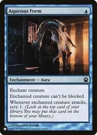 Aqueous Form - The List Reprints - Magic: The Gathering card
