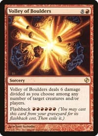 Volley of Boulders - Duel Decks: Venser vs. Koth - Magic: The Gathering card