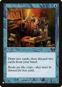 Careful Study - The List Reprints - Magic: The Gathering card