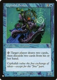 Cephalid Broker - The List Reprints - Magic: The Gathering card