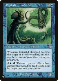 Cephalid Illusionist - The List Reprints - Magic: The Gathering card