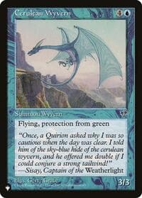 Cerulean Wyvern - The List Reprints - Magic: The Gathering card