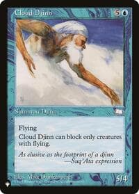 Cloud Djinn - The List Reprints - Magic: The Gathering card