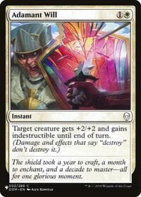 Adamant Will - The List Reprints - Magic: The Gathering card