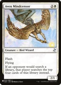 Aven Mindcensor - The List Reprints - Magic: The Gathering card