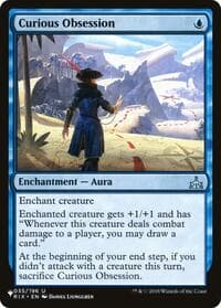 Curious Obsession - The List Reprints - Magic: The Gathering card