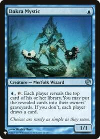 Dakra Mystic - The List Reprints - Magic: The Gathering card