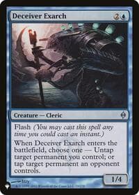 Deceiver Exarch - The List Reprints - Magic: The Gathering card
