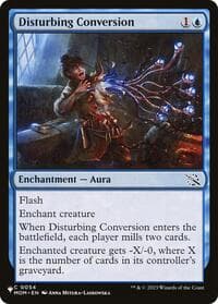 Disturbing Conversion - The List Reprints - Magic: The Gathering card