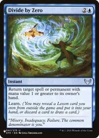 Divide by Zero - The List Reprints - Magic: The Gathering card