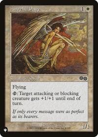 Angelic Page - The List Reprints - Magic: The Gathering card