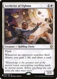 Archivist of Oghma - The List Reprints - Magic: The Gathering card