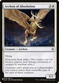 Archon of Absolution - The List Reprints - Magic: The Gathering card