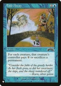 Fade Away - The List Reprints - Magic: The Gathering card