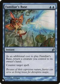 Familiar's Ruse - The List Reprints - Magic: The Gathering card