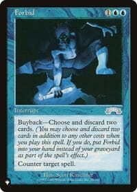 Forbid - The List Reprints - Magic: The Gathering card