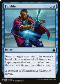 Fumble - The List Reprints - Magic: The Gathering card