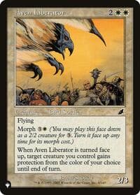 Aven Liberator - The List Reprints - Magic: The Gathering card