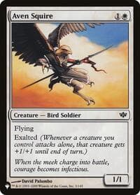 Aven Squire - The List Reprints - Magic: The Gathering card