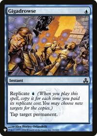 Gigadrowse - The List Reprints - Magic: The Gathering card