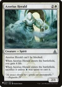 Azorius Herald - The List Reprints - Magic: The Gathering card