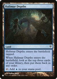 Halimar Depths - The List Reprints - Magic: The Gathering card